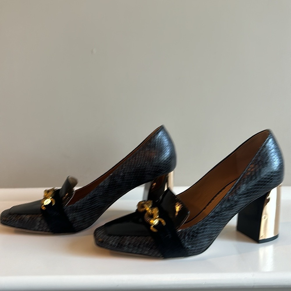 Tory Burch Jessa Heeled Loafer Pump